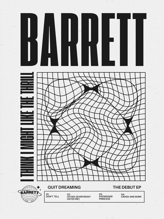 Barrett Merch Poster